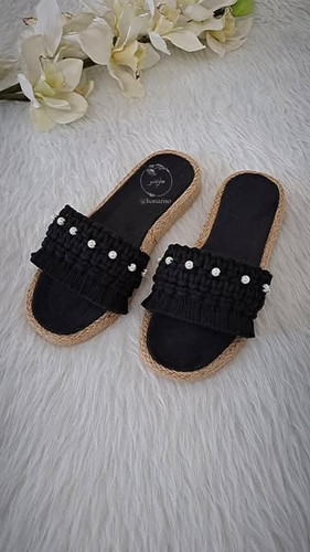 صندل مکرومه لژ کنفی