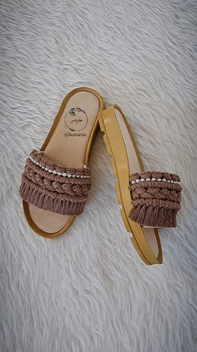 صندل مکرومه زنانه طبی