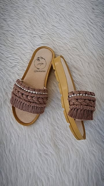 صندل مکرومه زنانه طبی