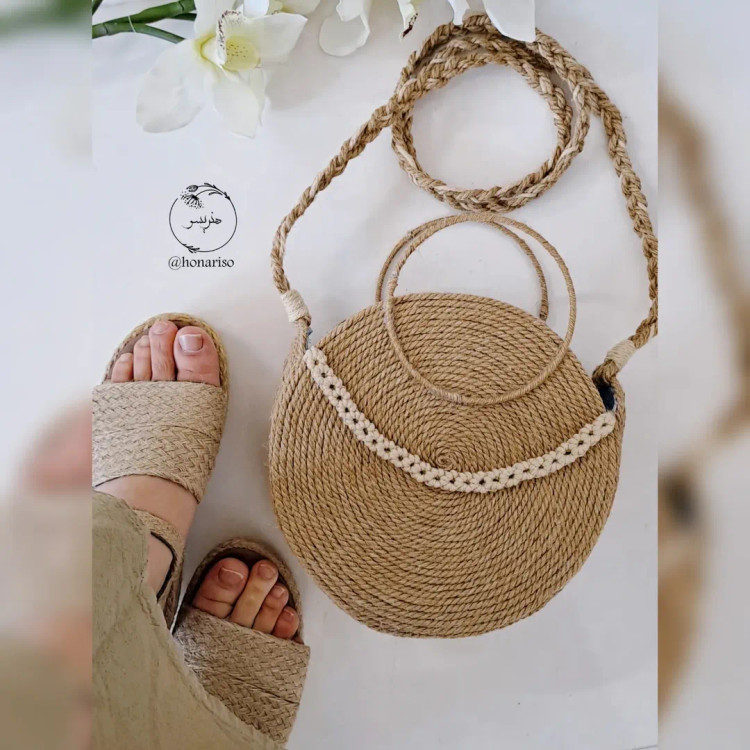 ست کیف و صندل کنفی