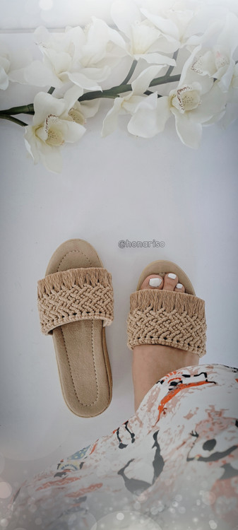 صندل مکرومه لژدار