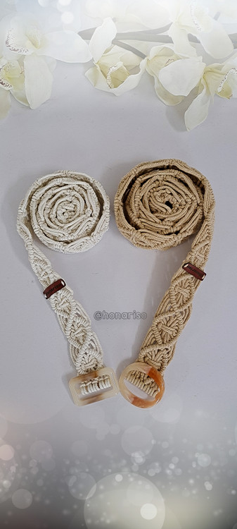 کمری مکرومه بافی دستساز