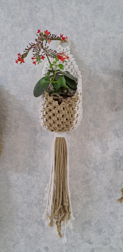آویز لونه ای مکرومه