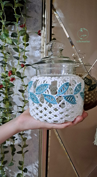 ظرف آجیل مکرومه