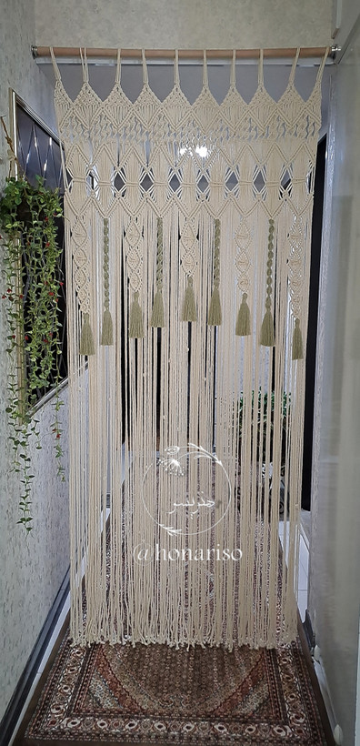 پرده مکرومه